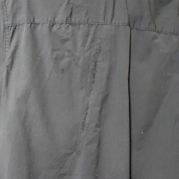 Rock & Republic Downtown Cool Iconic Button Front Shirt Navy Blue Mens Size L - Picture 4 of 14